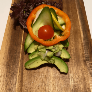 Avocadomad m. tomat & citron (VEGANER )