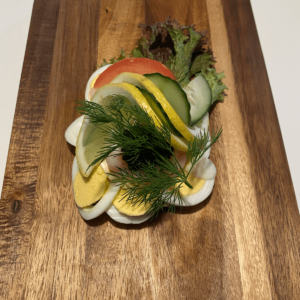 Æggemad m. mayonnaise & rejer 